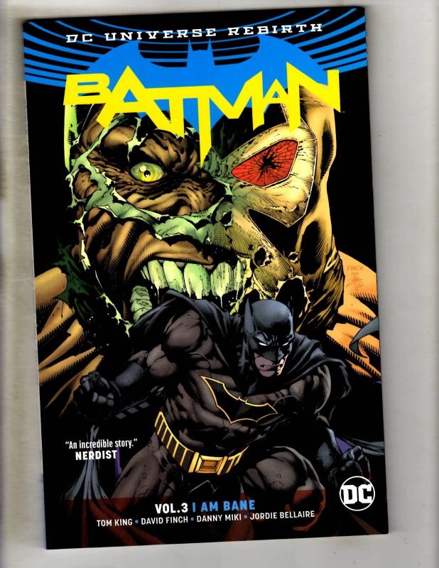 Batman Vol. # 3 I Am Bane DC Comics TPB Graphic Novel Gotham Joker Robin J325