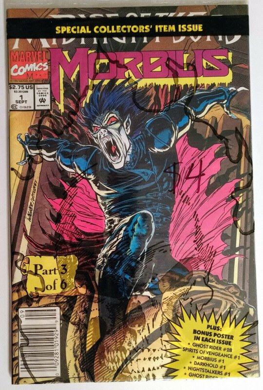 Morbius #1 NEWSSTAND, Sealed Polybag with Poster Inside