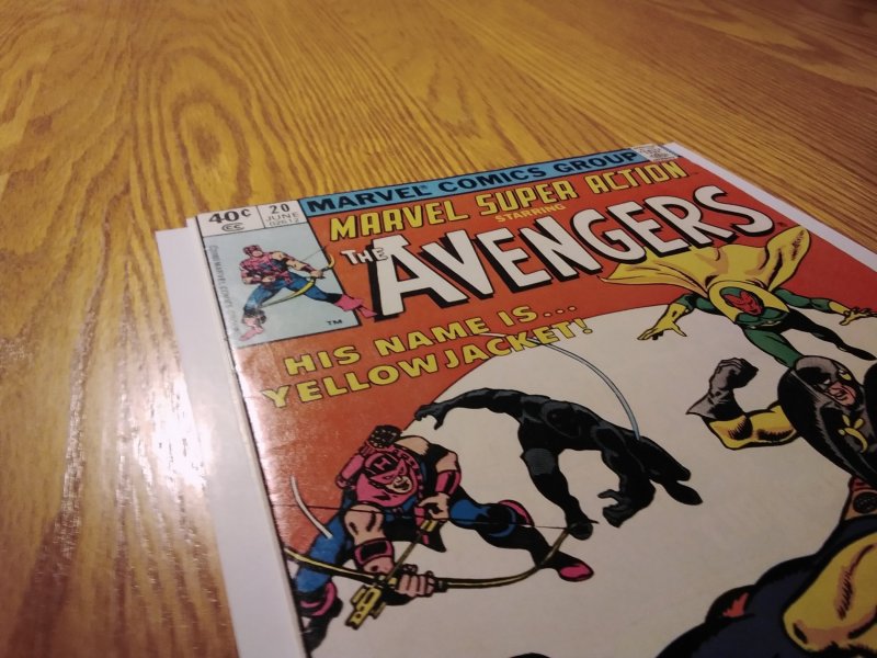 Marvel Super Action #20 1st Yellowjacket (1980)