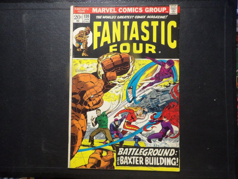 Fantastic Four #130 (1973) FN