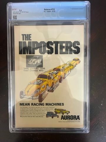 Batman #253 (1973) - The Shadow! CGC 7.5