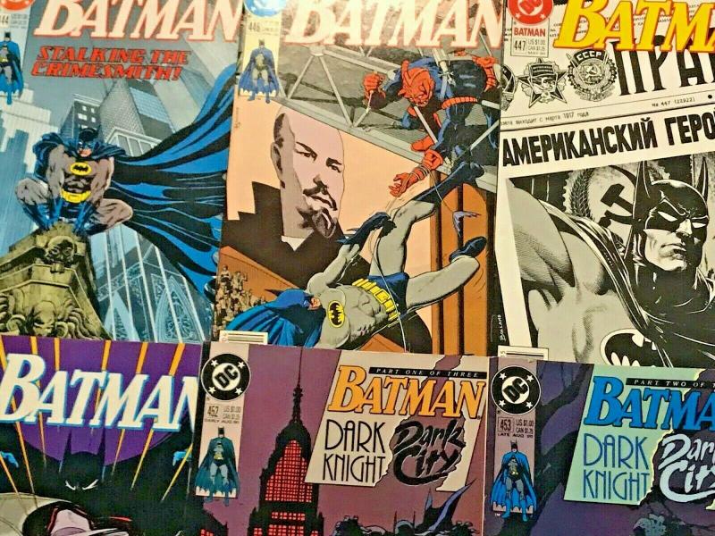 BATMAN#415-480 VF/NM LOT 1991 (36 BOOKS)  DC COMICS