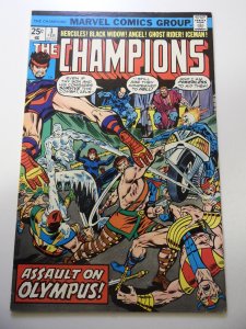 The Champions #3 (1976) FN/VF Condition MVS Intact
