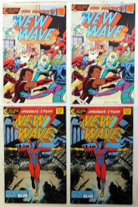 The New Wave Lot of 4 #10 x2, 13 x2 (1986) Eclipse Comics 1st Print Comic Books