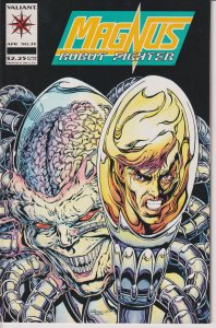 Valiant Comics! Magnus Robot Fighter! Issue #35!