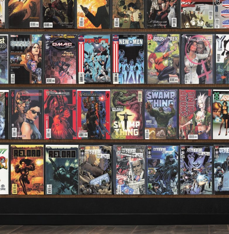 Huge Lot 150+ Comics with Lucifer, Rising Stars, The Losers & More!