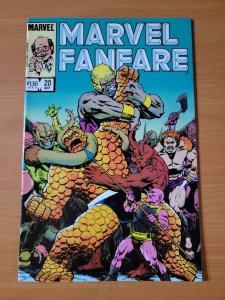 Marvel Fanfare #20 ~ NEAR MINT NM ~ 1985 Marvel Comics