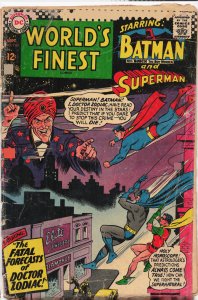 World's Finest Comics #160 (1966) Superman and Batman and Robin