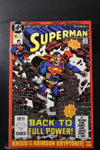 Superman #50 Direct Edition (1990) *SIGNED*