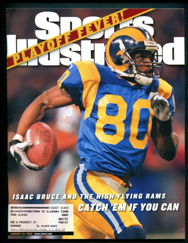 Sports Illustrated ( 7.0 FN/VFN) Isaac Bruce/Rams / January 2000