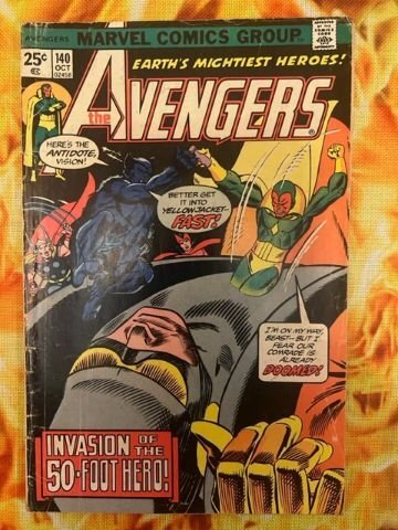 The Avengers #140 (1975) - VF-