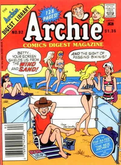 Archie Digest Magazine #92 FN ; Archie |