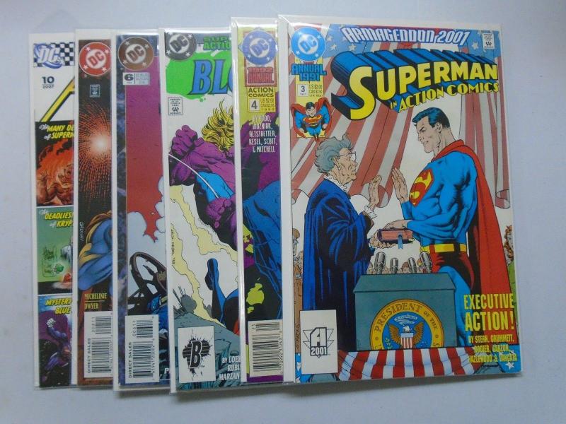 DC Superman Action Comics Ann # 3 - 6, 8, 10 8.0 VF (1991 - 2007)