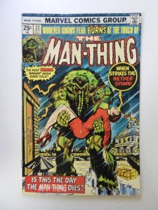 Man-Thing #22 (1975) FN- condition