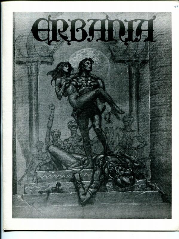 Erbania #46 1981 -Edgar Rice Burroughs-Tarzan-Michael Whelan-info-pix- FN/VF