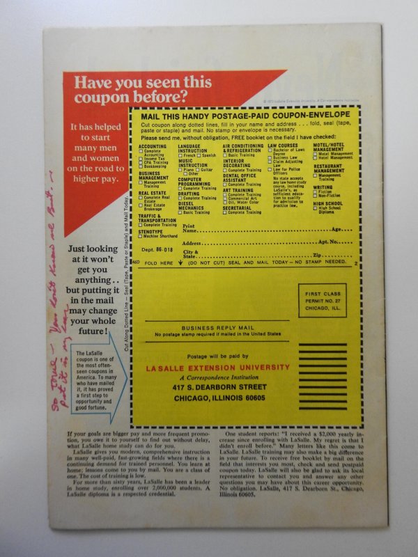 Amazing Adventures #17 VG Condition! ink front/back cover