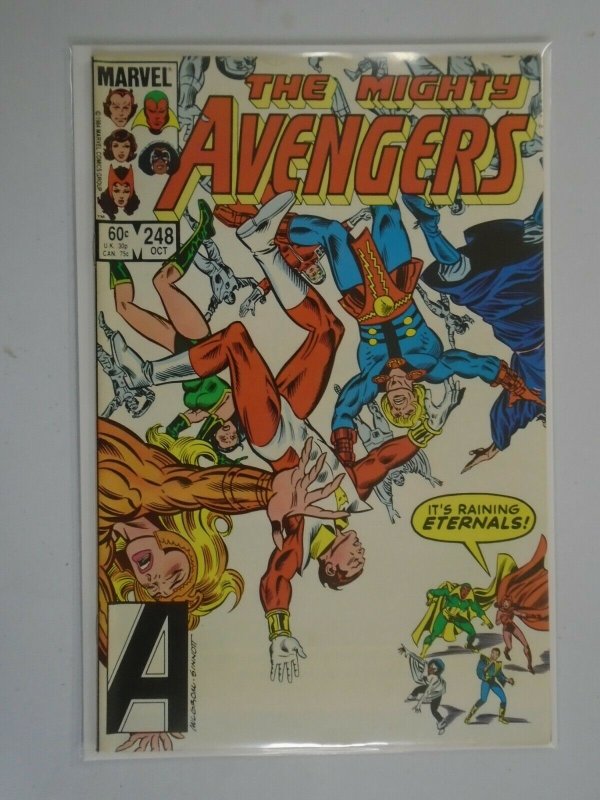 Avengers #248 featuring the Eternals Direct edition 6.0 FN (1984 1st Series)