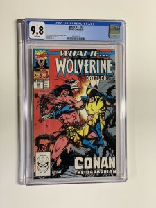 What if..? 16 cgc 9.8 wolverine vs Conan 1990