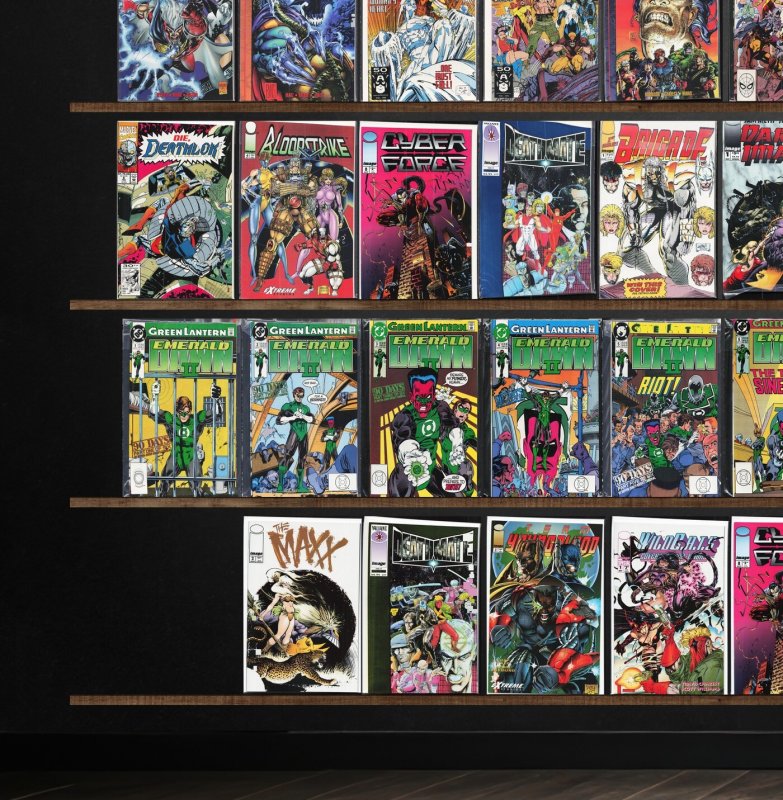 Huge Lot 140+ Comics with X-Factor, Stormwatch, Brigade, Deathmate & More!