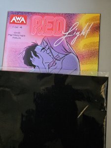 Rated R RED LIGHT 1 AWA hot bothered Petraites Variant Cover NM LCSD