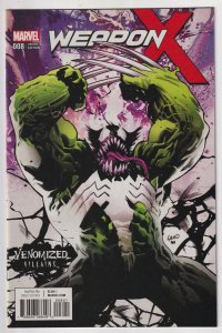 Weapon X #8 Variant Cover (2017) Weapon X