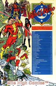 WHO'S WHO: DEFINITIVE DIRECTORY OF THE DC UNIVERSE (1985 Series) #4 Very Good