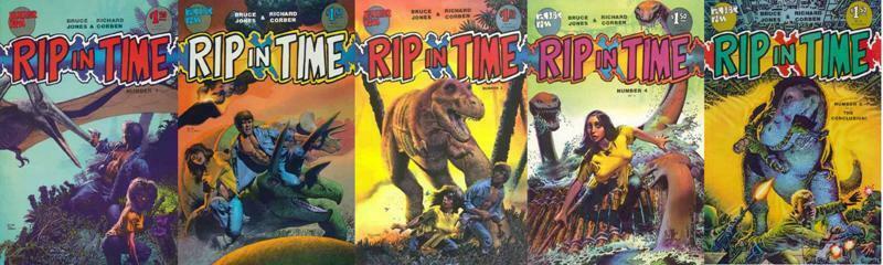 RIP IN TIME (1986 FA) 1-5  Richard Corben  COMPLETE!