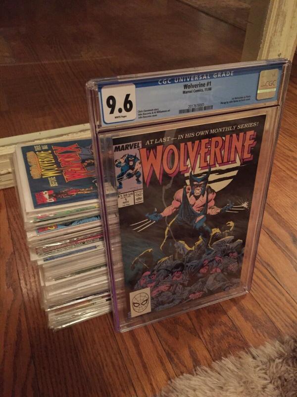 TWO Wolverine #1 9.6 CGC! 1-8 M/NM! Entire Weapon X Program, Many Many More!