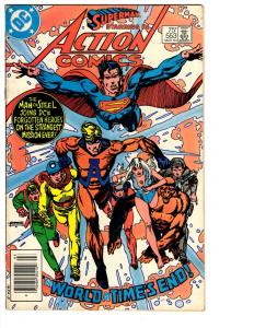 4 Action Comics DC Comics #551 552 553 554 Superman Suicide Squad RipHunter BH24