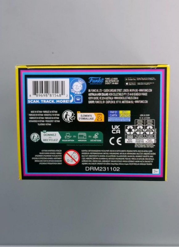 Funko Pop! Eddie #1250, Stranger Things, Netflix Target Con Excl. Black Light