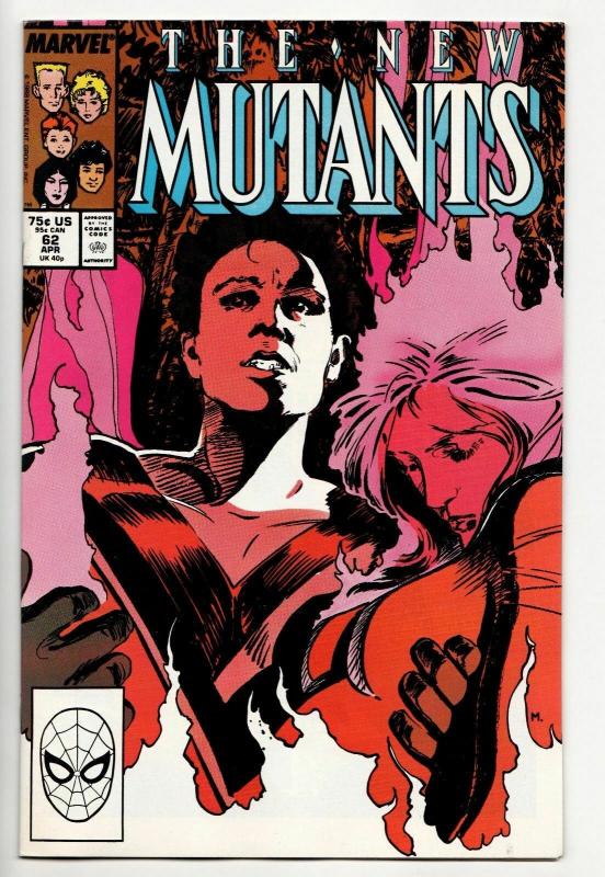 New Mutants #62 (Marvel, 1988) NM