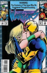 New Warriors, The #39 FN ; Marvel | Kiss Cover
