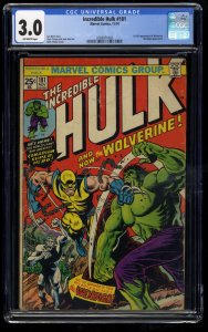 Incredible Hulk #181 CGC GD/VG 3.0 Off White