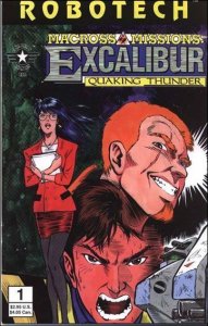Robotech: Macross Missions: Excalibur: Quaking Thunder #1 VF/NM ; Academy