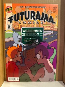 Futurama Comics #19 Low Grade HTF GERMAN Edition (2005) Bongo