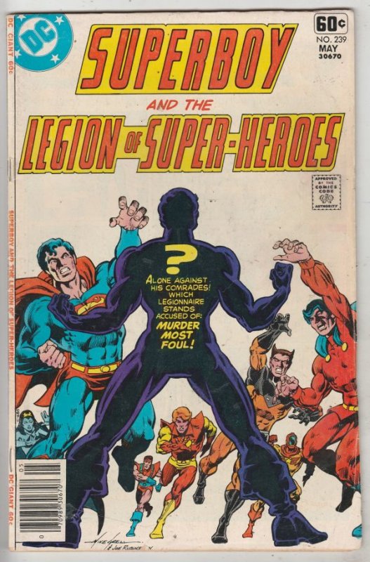 Superboy #239 (May-78) VF+ High-Grade Superboy, Legion of Super-Heroes