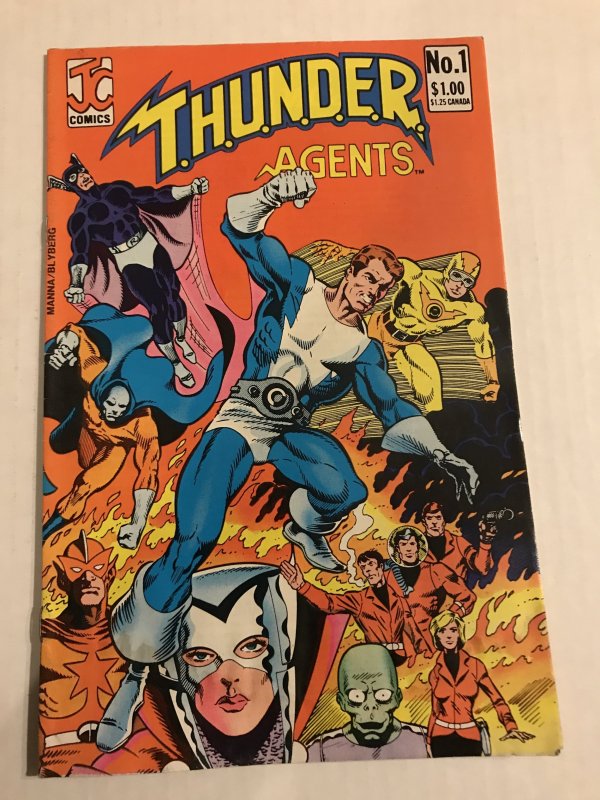 T.H.U.N.D.E.R. Agents Vol 2 #1 : JC Comics 5/83 Gd; FILLER / Low Grade