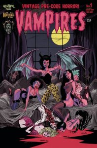 Vampires Blood Shot One-Shot 2022 Kozjan Cover B Asylum Press H24
