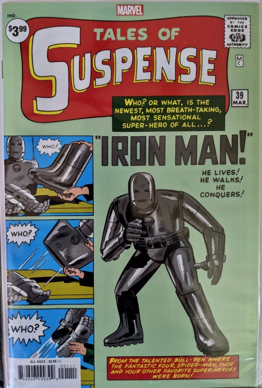 Tales of Suspense #39: Facsimile Edition #1 (2020)