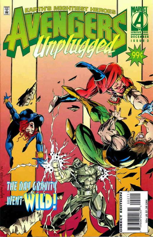 Avengers Unplugged #2 VF/NM; Marvel | save on shipping - details inside