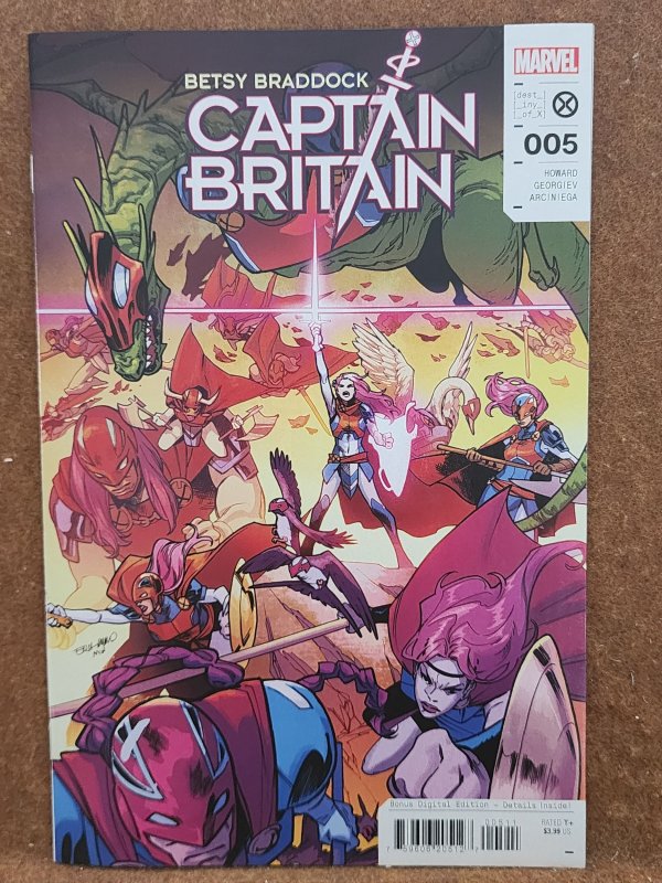 Betsy Braddock: Captain Britain 1-5 (2023)