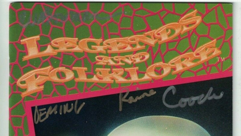 Legends and Folklore #1 VF/NM signed by michael avon oeming & more (747/1,000) 