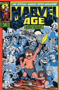 Marvel Age #15 FN ; Marvel | Cheech Wizard cover