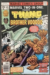 Marvel Two-In-One #41 (1978, Marvel) Featuring Brother Voodoo. VF