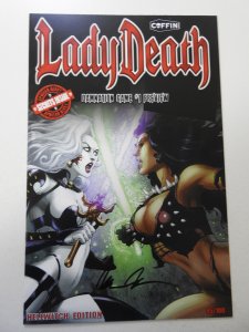 Lady Death Damnation Game #1 Preview Hellwitch Edition NM Cond! Signed W/ COA!