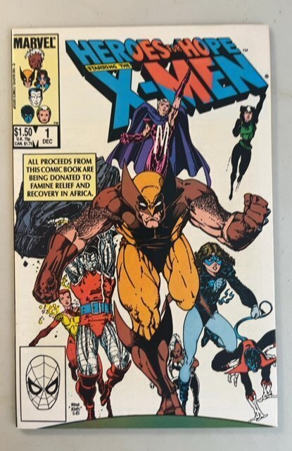 Heroes for Hope Starring the X-Men Direct Edition (1985)