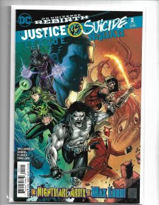 DC Comics Rebirth Justice League vs Suicide Squad #2, Near Mint, Nw104