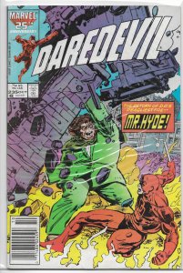 Daredevil   vol. 1   #235 MJ VG Fingeroth/Ditko, Mr. Hyde