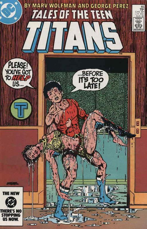 Tales of the Teen Titans #45 VF/NM; DC | save on shipping - details inside
