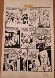 JOHNNY CRAIG original art, GUNFIGHTER #7, 6 PAGES full story ,1949, BUCKSKIN KID